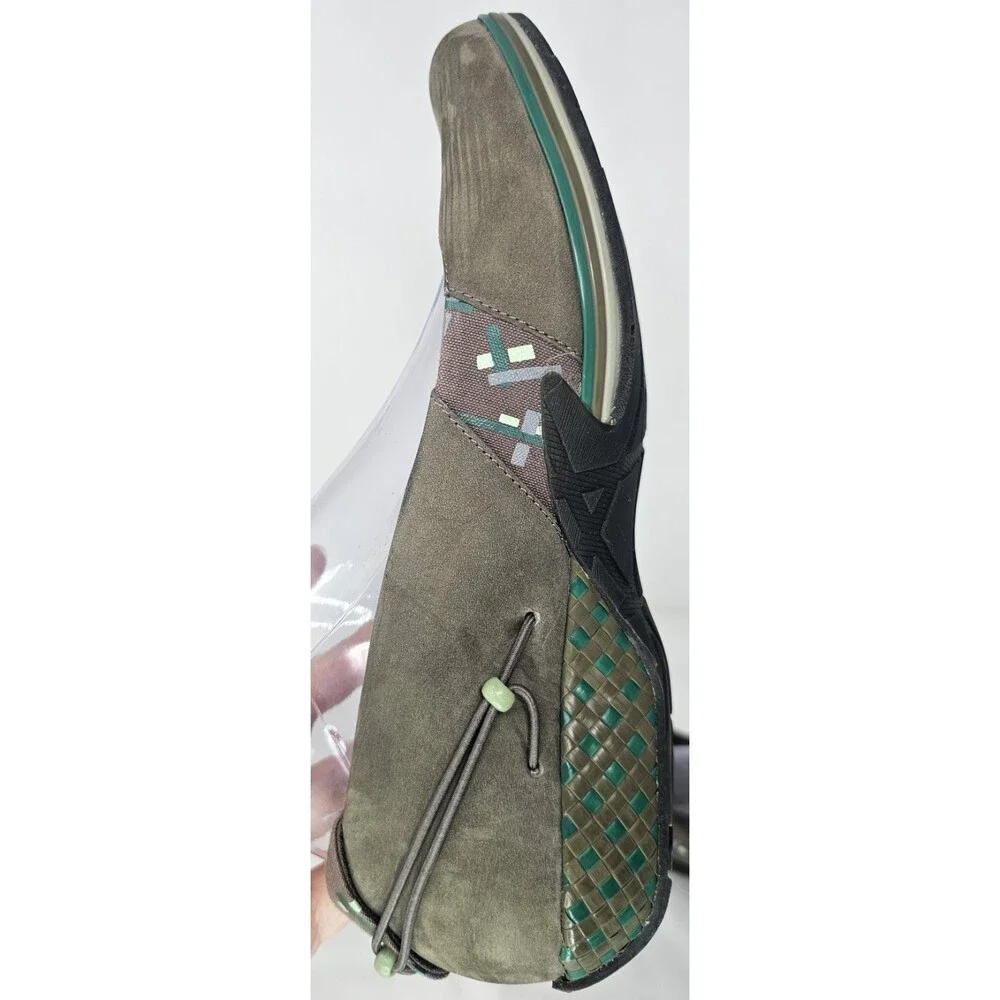 Merrell Elles Bungee Cord Ortholite Gray Suede Women’s Sz 7.5 Slip On Shoes